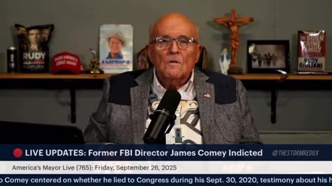 Rudy Giuliani believes that the “little two page indictment” of James Comey