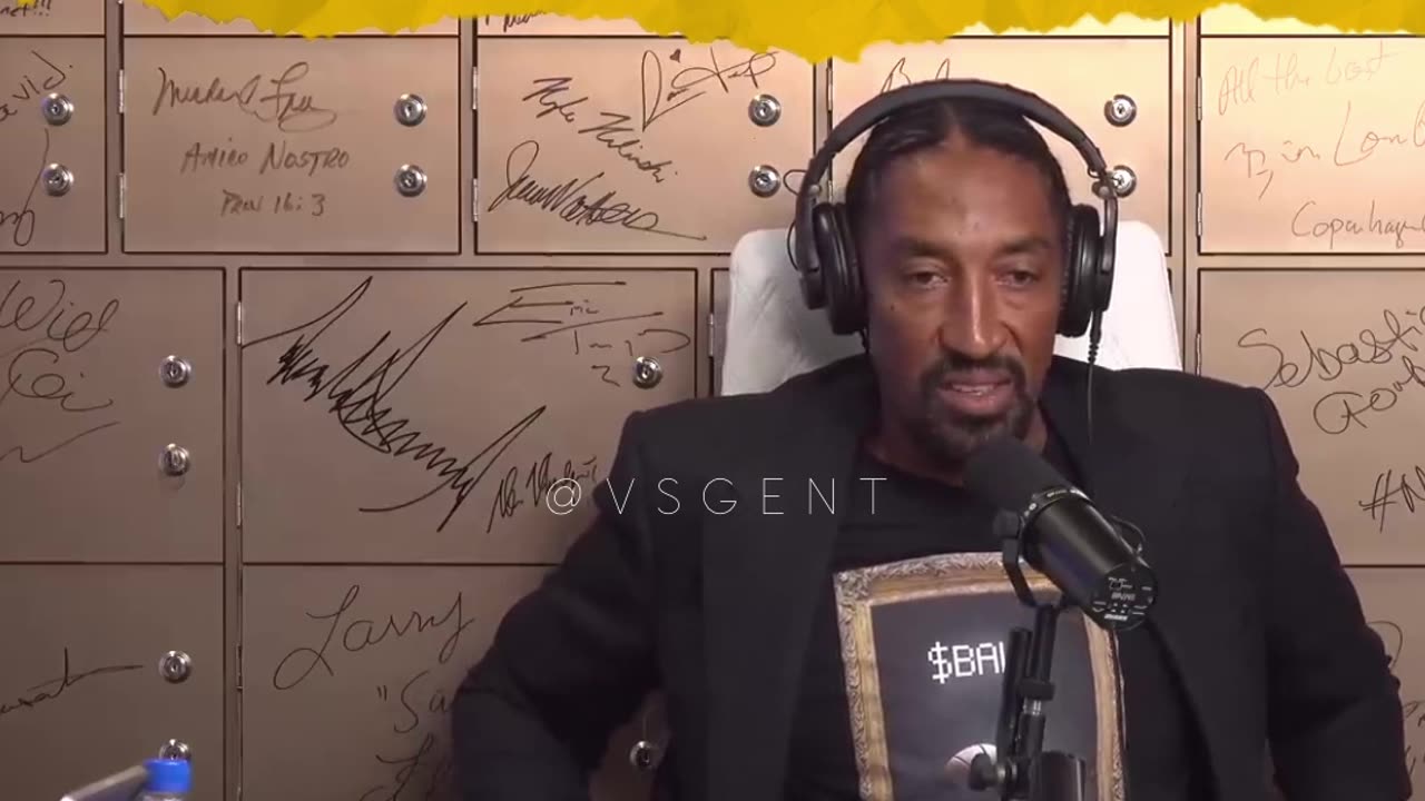 @scottiepippen #michaeljordan and I were never friends