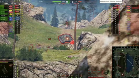 AMX 50B Lakeville Battle 1 Highlights