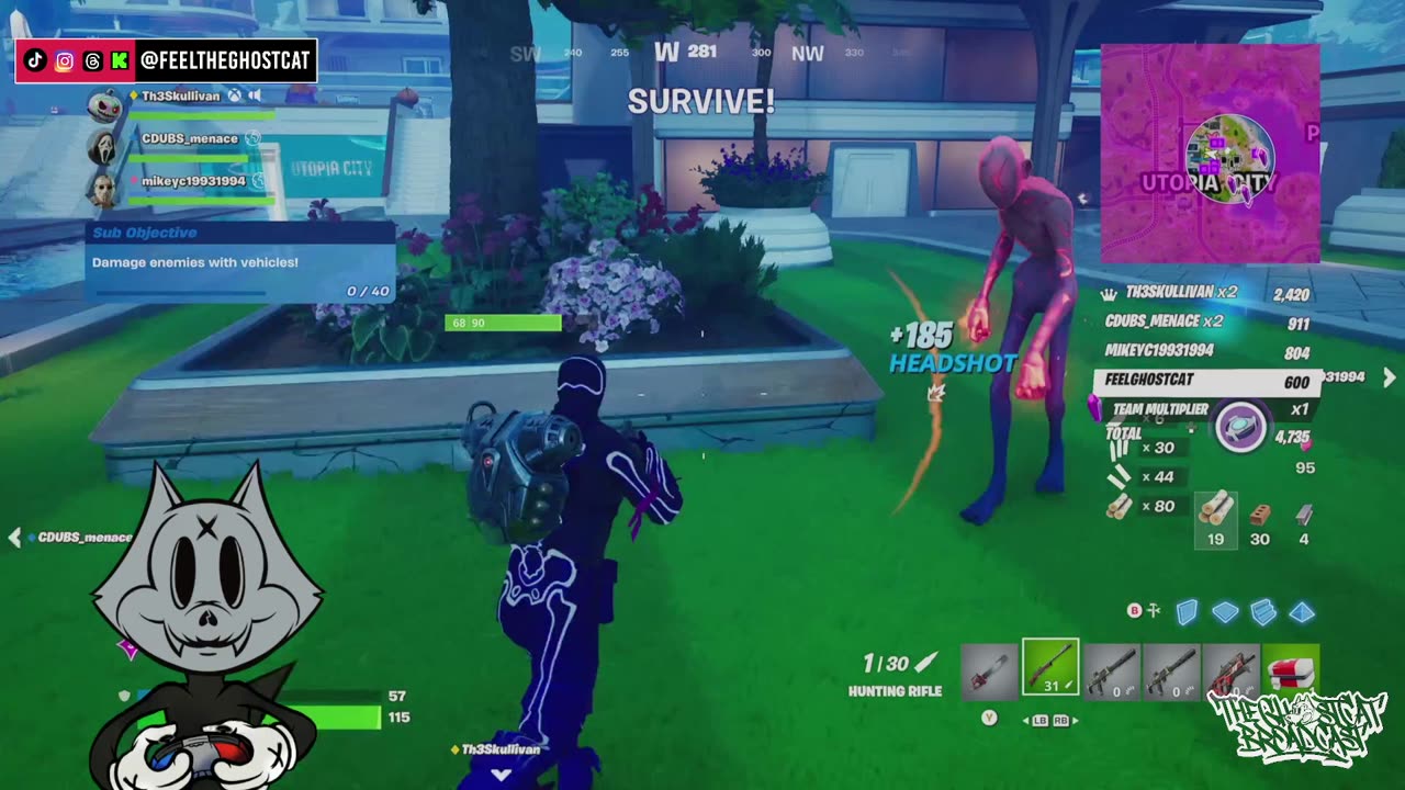 The GhostCat Broadcast: Fortnite Friday Fright