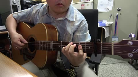 누군가 널 위해 기도하네 (Someone is praying for you) - Lanny Wolfe, finger style guitar arrangement
