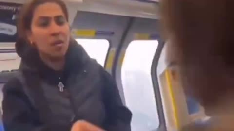 The woman explains to the criminal that she must not steal.