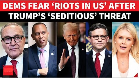 BREAKING: US Soaked In Gasoline’: Schumer, Jeffries Send Chilling Warning As Johnson, Leavitt Defend