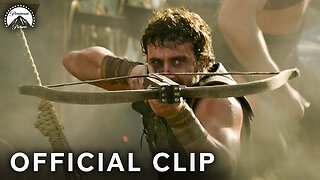 Gladiator II | Boat Battle ft. Paul Mescal | Paramount