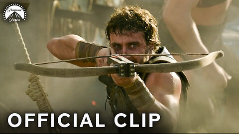 Gladiator II | Boat Battle ft. Paul Mescal | Paramount