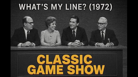 What’s My Line? (1972 Episode) Classic Game Show Nostalgia