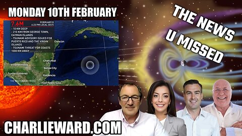 CHARLIE WARD DAILY NEWS WITH PAUL BROOKER & WARREN THORNTON MONDAY 10TH FEBRUARY 2025