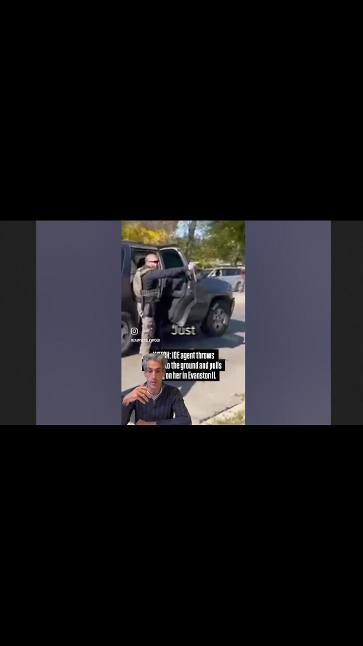 Mayor Posts Video: ICE Agent Pulls Gun on Woman & throws her down just for yelling?