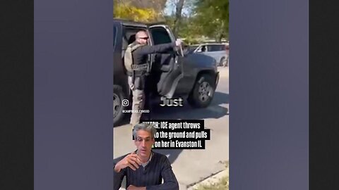 Mayor Posts Video: ICE Agent Pulls Gun on Woman & throws her down just for yelling?