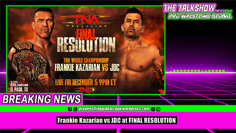 Frankie Kazarian vs JDC at Final Resolution