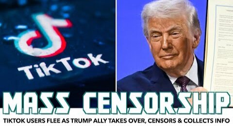 TikTok Users Flee As Trump Ally Officially Takes Over, Immediately Censors & Collects More Data