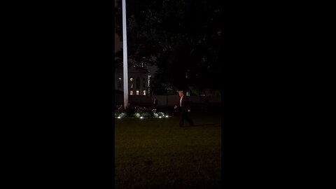 President Trump arriving back at the White House at close to 3 AM this morning.