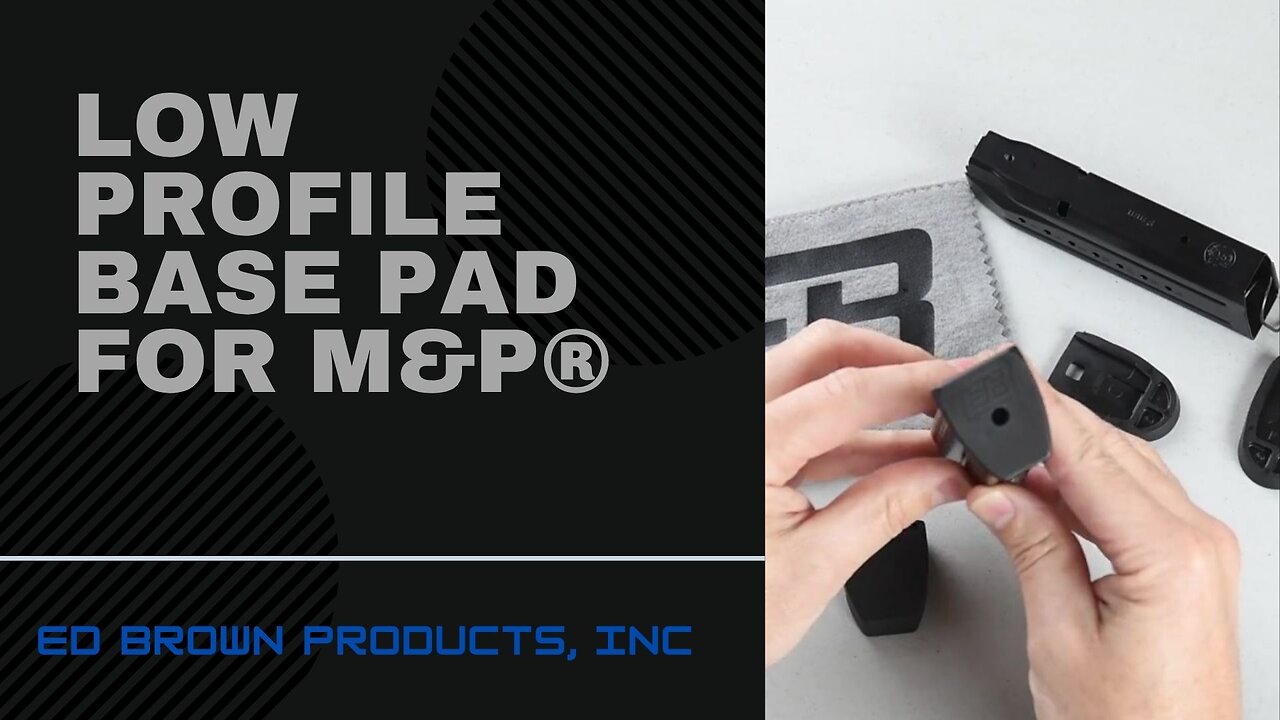 Installation of Ed Brown Low Profile Base Pad for M&P® 2.0™ 9mm Mag