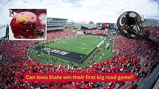 Iowa State faces their first road challenge against Cincinnati