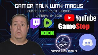 Gamer Talk with Magus | GameStop | Discord | streaming talk