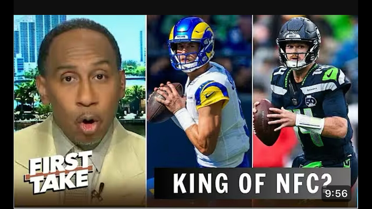 First Take: Darnold vs Stanford who will dominate the NFC north ?