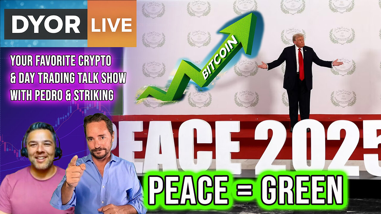 Markets React - Peace equals GREEN