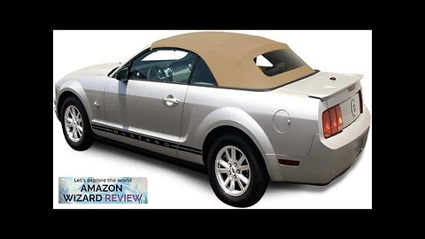 Ford Mustang (2005-2014) Complete Factory Style Convertible Top Heated Glass Window in Review