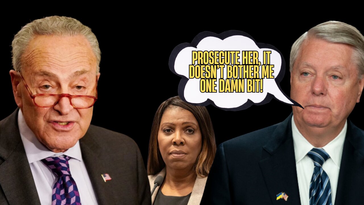 Lindsey Graham TORCHES NBC as Schumer RALLIES the Left-Over Letitia James