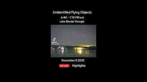 Several Sightings Seen In Sin Clair Georgia ⚪️🤍