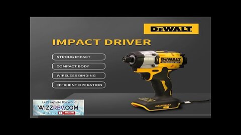 Dewalt DCF860 Cordless Compact Drill / Driver 20V Brushless Electric Drill Screwdriver Review