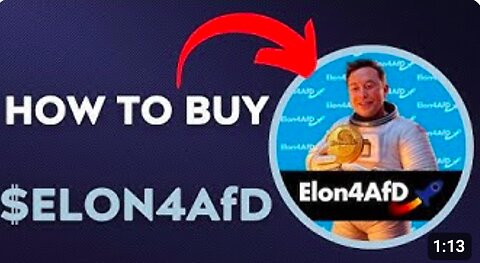 How To BUY $ELON4AfD - ELON FOR AfD TOKEN CRYPTO COIN IN 60 SECONDS