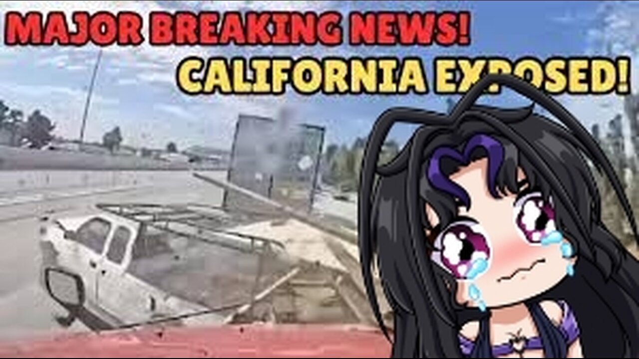 Goddess Reacts: CA Truck Crash