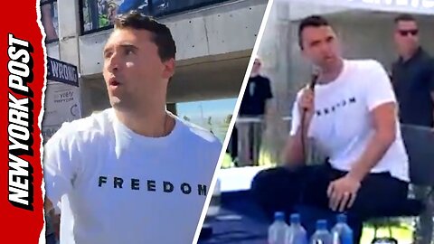 Charlie Kirk Posts Video Moments Before Being SHOT at Utah Valley