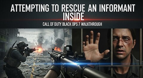 Attempting to rescue an informatant. Inside ► Call of Duty Black OPS 7 walkthrough