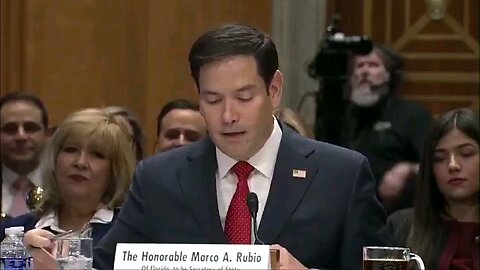 MUST WATCH: Secretary of State nominee Marco Rubio slams the post Cold War liberal world order