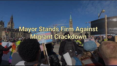 Mayor stands firm against migrant crackdown