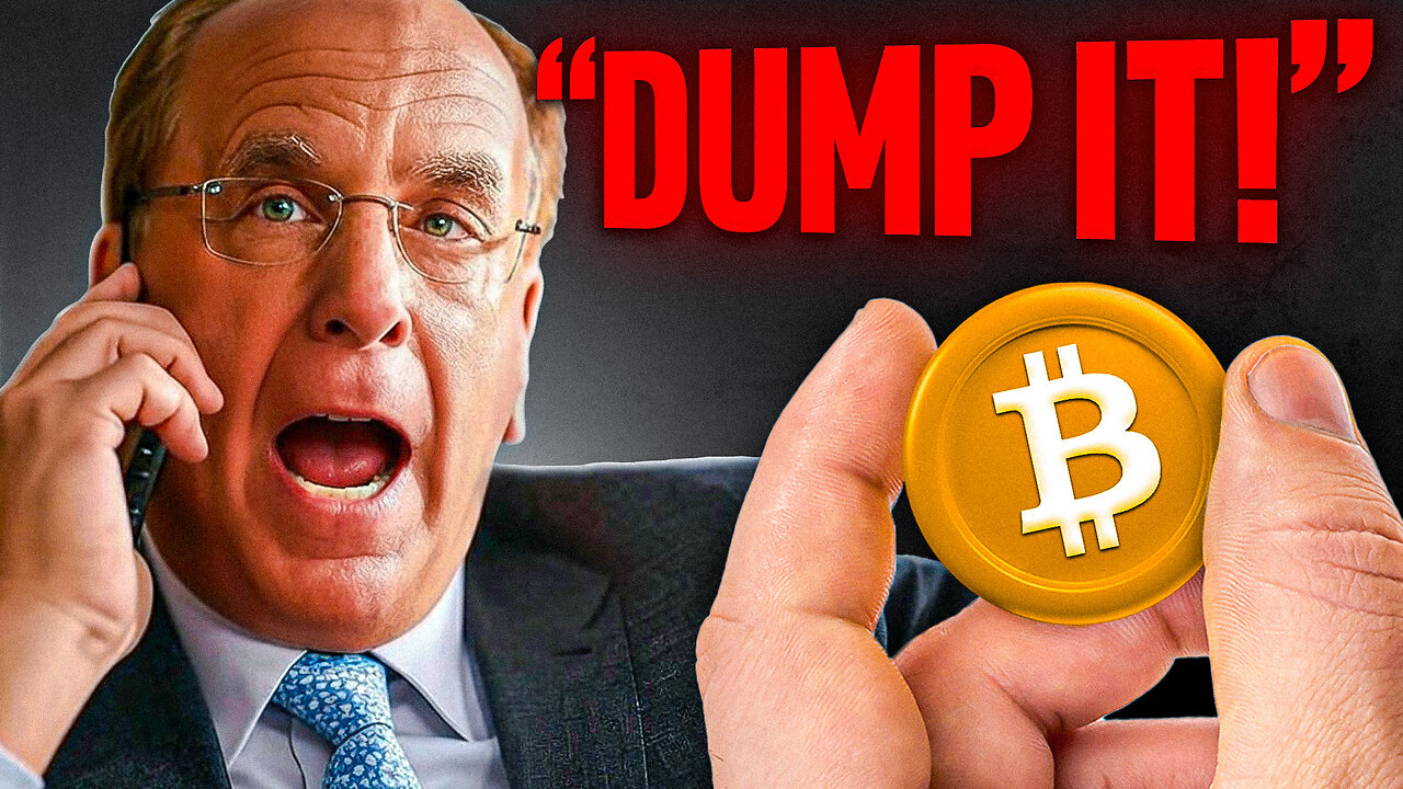 BlackRock DUMPING Bitcoin! (Elites HORRIBLE Plan EXPOSED)