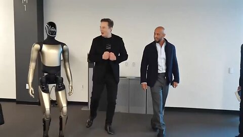 Elon Musk showcasing Optimus 2.5