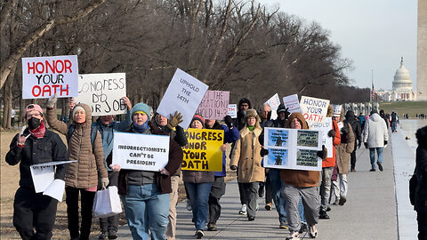 Protesters Call on Congress to Prevent Trump’s Electoral Victory Certification