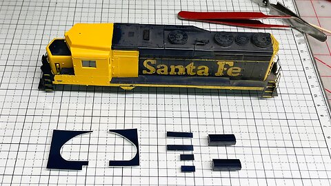 The Depot Workshop - Episode 3: Converting an AT&SF GP30 to a GP30u.