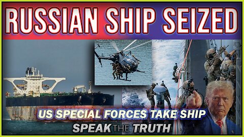 BREAKING: US Special Forces Raid Russian Oil Tanker | Iran Is Next
