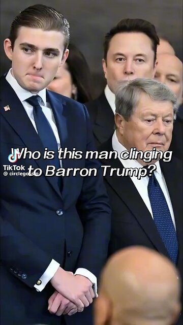 Who Is This Man Next To Barron?