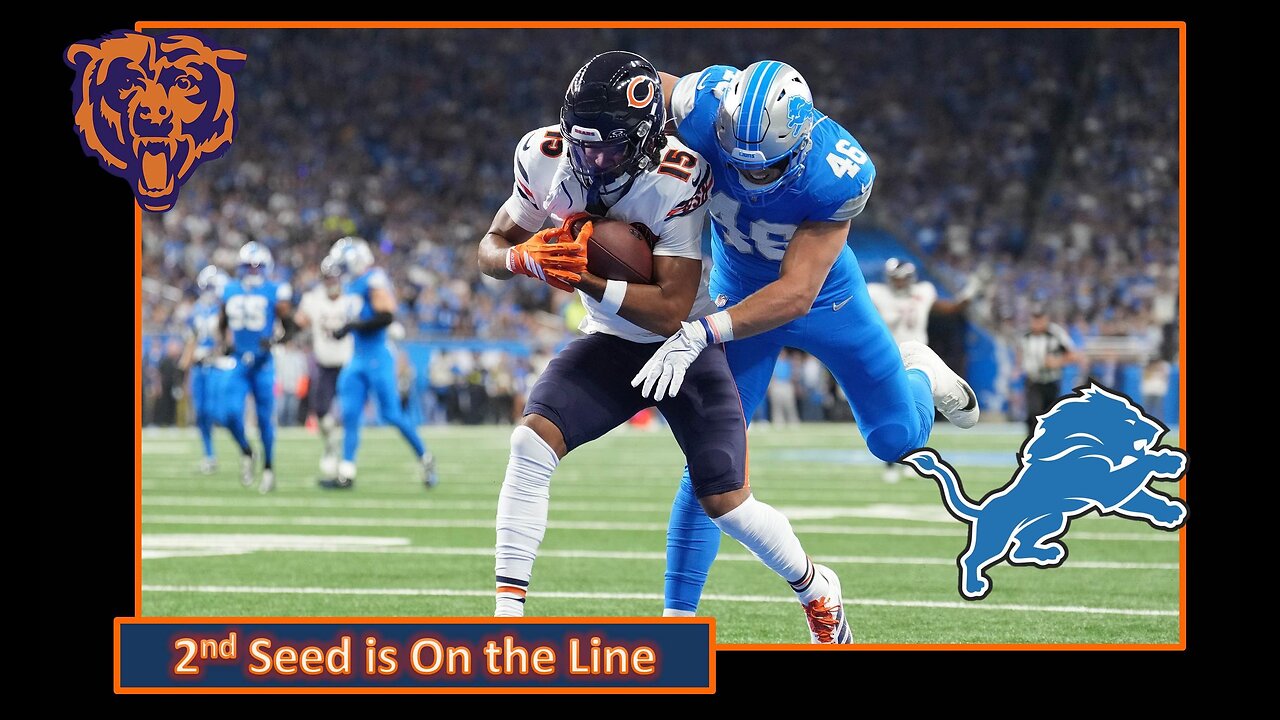 2nd Seed is on the Lion l Bears Week 18 Pre Game vs Lions l Da Bears With Dark