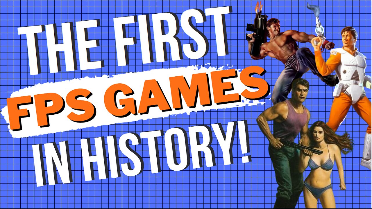 The FIRST 10 First Person Shooters in History!