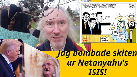 Miriam Adelson🤬Netanyahu. Israel ville👺🇮🇱bomba Mexiko. Kokosnöt MCT. Ben Shapiro föraktad. Judar