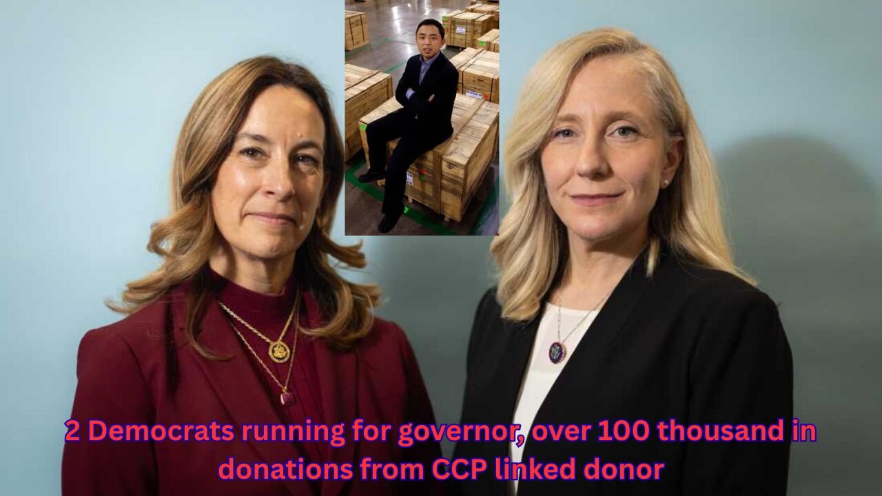 The VA and NJ Democrat candidates have received thousands from CCP linked donor