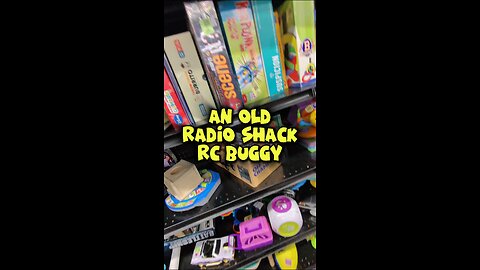 Found some sealed Disney VHS and a #Vintage #RadioShack #rccar #thrifting #nostalgia