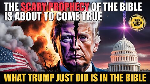 🔴"WHAT TRUMP JUST DID IS IN THE BIBLE"👆Prophetic Word Today |God's Message Today godmessage