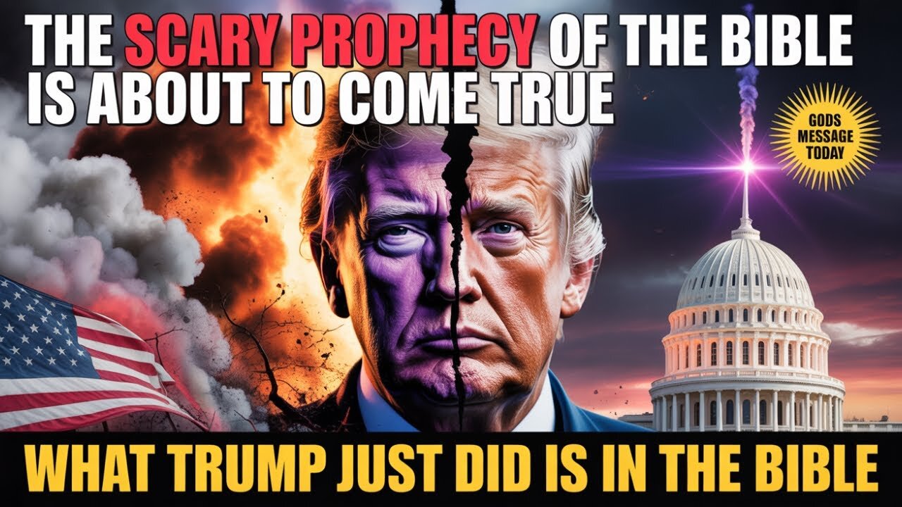 🔴"WHAT TRUMP JUST DID IS IN THE BIBLE"👆Prophetic Word Today |God's Message Today godmessage