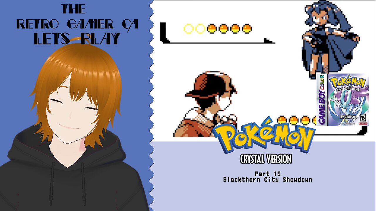 Pokémon Crystal Playthrough Part 15 - Blackthorn City Showdown