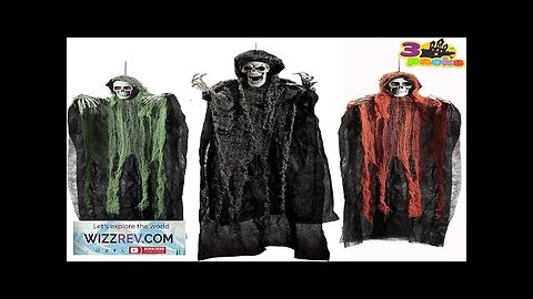 JOYIN Halloween Hanging Grim Reapers (3 Pack) One 47” and Two 35” Review