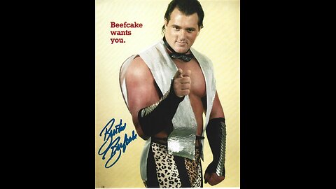 1985-Saturday Nights Main Event-champions-the dream team -Brutus beefcake & Greg valentine