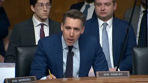 Hawley Blasts Democrat Witness For Advising Senators To Vote Down Deporting Criminal Illegal Aliens