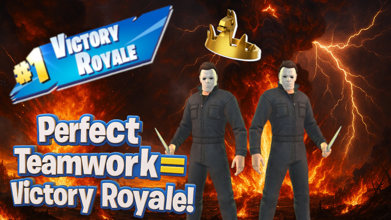 Perfect Team Work = Victory Royale! in Fortnite C6S4 (Just The Win)