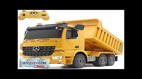 fisca Remote Control Truck 1/20 Scale 6 Channel 2.4Ghz RC Dump Truck Review